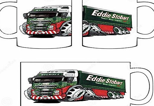 DottsMusic Eddie Stobart Truck - Official Licensed Koolart Design - Fun Novelty Hobbyist Tea/Coffee Mug/Cup - Great Gift Idea
