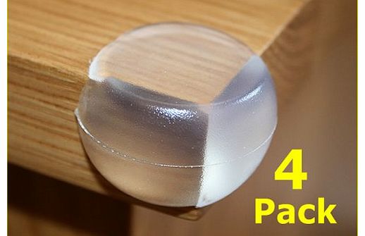 Dotty Deals 4X Round Soft Corner Protectors Baby & Child Furniture Protection