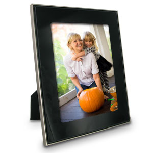 Double Layer Black Glass 5 x 7 Photo Frame