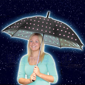 Sided Colour Changing Star Umbrella