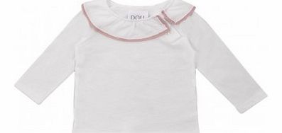Bisset Pussybow T-shirt Ecru `3 months,6