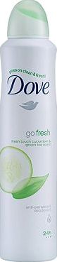 Dove, 2041[^]10087250 Go FreshCucumberAnti-Perspirant 250ml