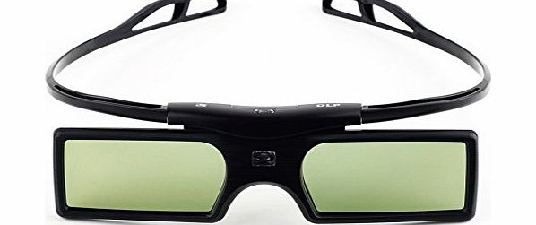 G15-DLP 3D Active Shutter Glasses for Optoma Sharp LG NEC Projectors Support DLP-LINK 3D Projectors Optoma/ BenQ/ Viewsonic/ Acer/ Dell/Vivitek / Sharp/ LG/ NEC / Mitsubishi