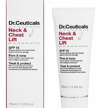 Dr Ceuticals Neck and Chest Lift SPF15 75ml