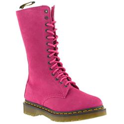 Female Dr Martens Blair Suede Upper Casual in Pink