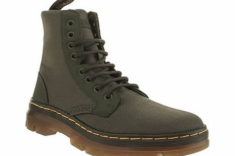 dr martens Khaki Tract Combs Fold Down Boots