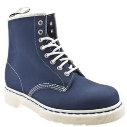 Male Mc 1460 8 Eye Leather Upper Boots in Blue