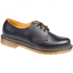 Mens Traditional 3 Hole Leather Upper Leather Lining Back To School in Black, Cherry