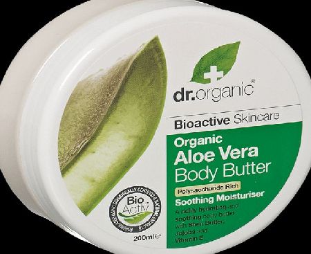 Dr Organic Aloe Vera Body Butter - 200ml 083608