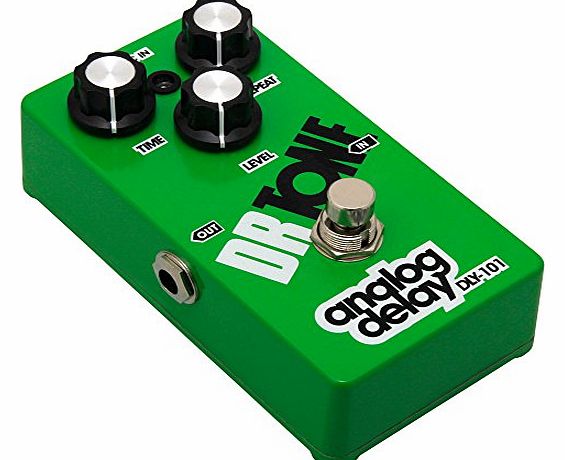 DLY101 Analog Delay Electric Guitar / Bass Effects Pedal - Green