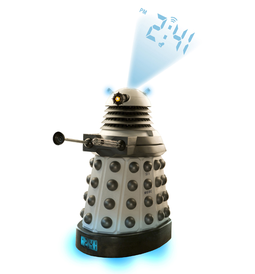 DR Who Dalek Projection Clock