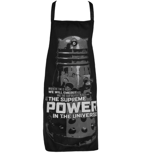 DR Who Dalek Supreme Power Apron