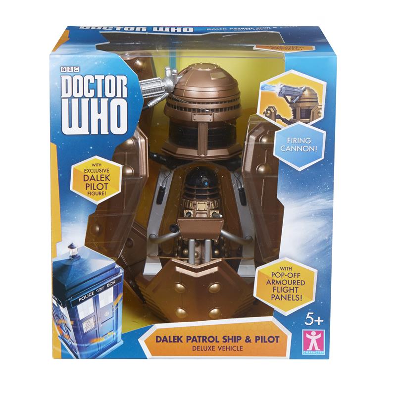 Doctor Who 3.75`` Dalek Patrol Ship & Pilot Set