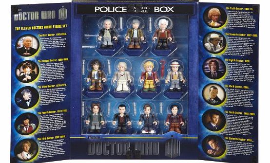Dr Who Doctor Who Anniversary Doctors Collector Set