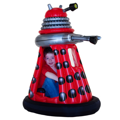 Who Ride in 6 volt Dalek - Red