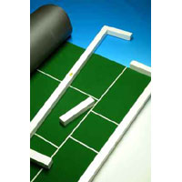 18 white centre block for use with B8300 biassed carpet bowls