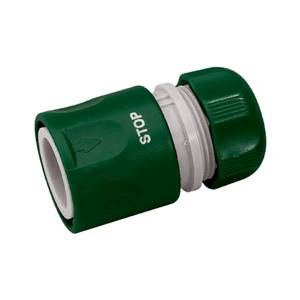 Draper 1/2`` Garden Hose Connector With Water