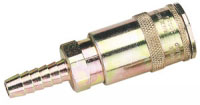 Draper 1/4andquot Bore Vertex Air Line Coupling With Tailpiece