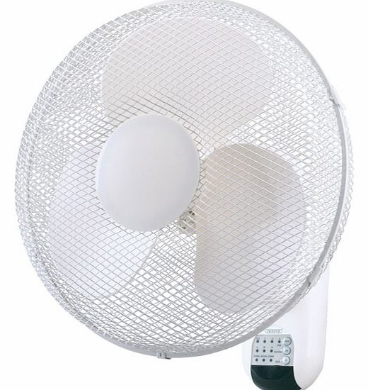 Draper 16` Remote Controlled Fan 75098