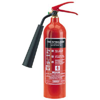 Draper 2Kg Carbon Dioxide Fire Extinguisher