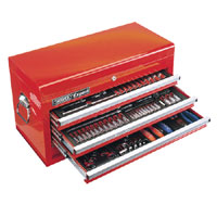 4 Drawer Tool Chest + 6 Insert Trays with Tools