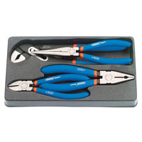 Draper 4 Piece Expert Quality Double Dipped Set Of Pliers In Insert Tray
