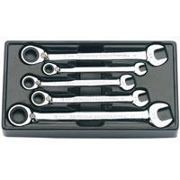 Draper 5 Piece Expert Quality Metric Gearwrench Set In Insert Tray