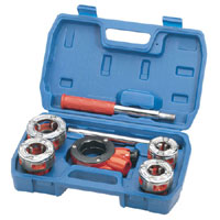 7 Piece Imperial Ratchet Pipe Threading Kit
