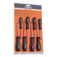 Draper 8 Piece Tx Star Tamperproof Screwdriver Set