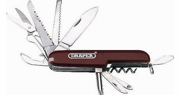Draper DIY Series 08698 13-Function Pocket Knife