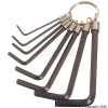 Draper Metric Hexagon Key Set on a Key Holder