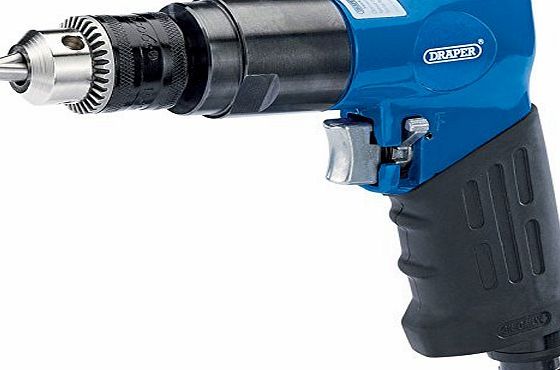 Draper Tools 28829 10 mm Reversible Air Drill with Geared Chuck
