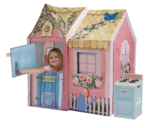 Dream Town Rose Petal Cottage with Cooker