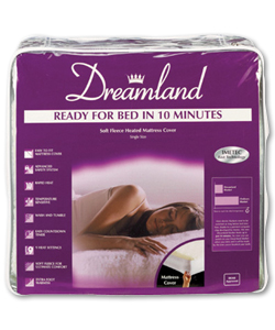 Dreamland Ready for Bed Fitted Mattress Cover - Double