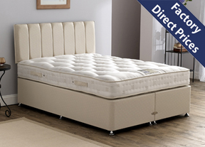 Dreams mattress factory Double Pocket Divan Sets - Beige