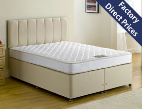 Dreams mattress factory Small Single Deluxe Divan Set - Beige