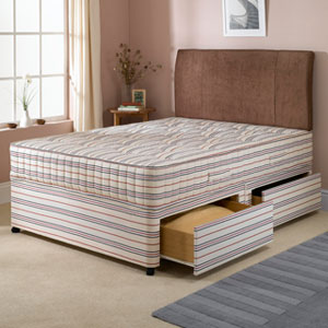 Dreamworks Beds Ascot 2FT 6 Sml Single Divan Bed