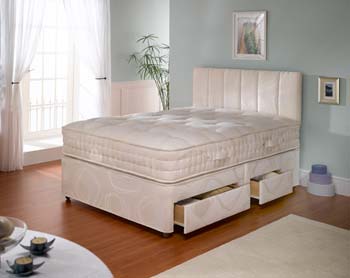 Dreamworks Beds Dreamworks Marlow 1000 Memory Divan and Mattress