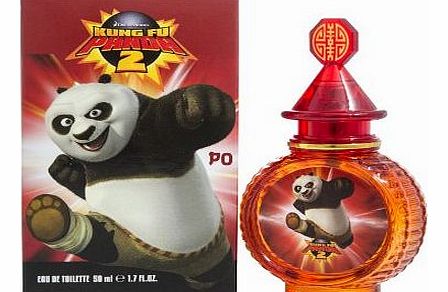 DreamWorks Kung Fu Panda 2 Po Eau de Toilette Spray for Her or Him 50 ml