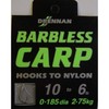 : Hooks To Nylon Barbless Carp 12 ExStrong