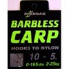 Drennan : Hooks To Nylon Barbless Carp 12 Strong