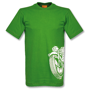 dress forward Bibendum On Motorbike 2 Tee - Green