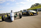 Driving Single Seater v Lotus at Prestwold Hall