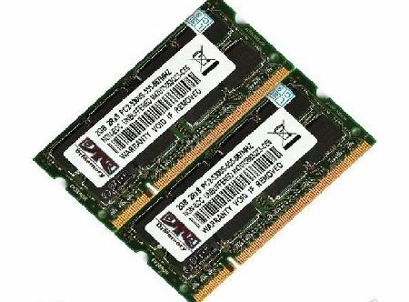 DrMemory, Samsung, hynix,... 4GB (2x2GB) DDR2 PC2-5300 667MHz Laptop (SODIMM) Memory RAM KIT 200-pin from DrMemory All tested with ramcheck
