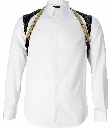 Dsquared Harness Multi Fabric Carpenter Shirt