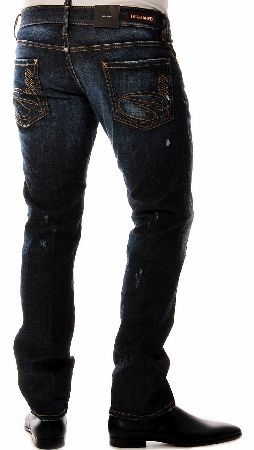 Dsquared Slim Leg Pocket Detail Jeans