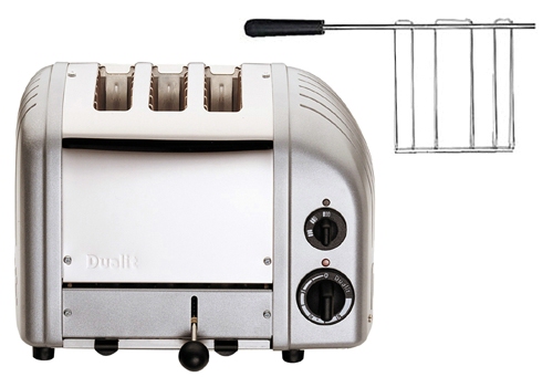 Dualit 2 1 Combi Metallic Silver Toaster