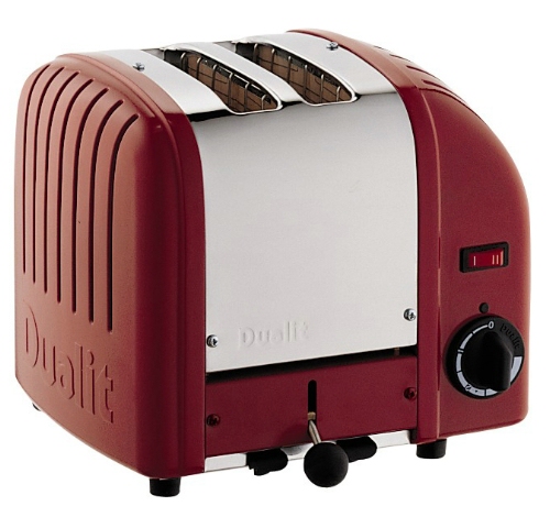 Dualit 2 Slot Red Toaster