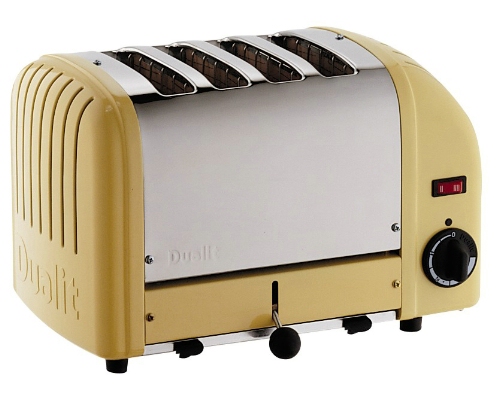 Dualit 4 Slot Canary Yellow Toaster