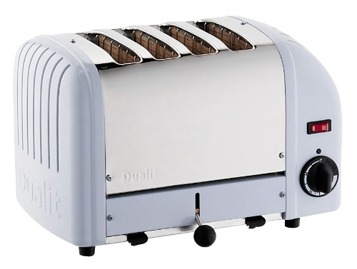 4 Slot Glacier Blue Toaster
